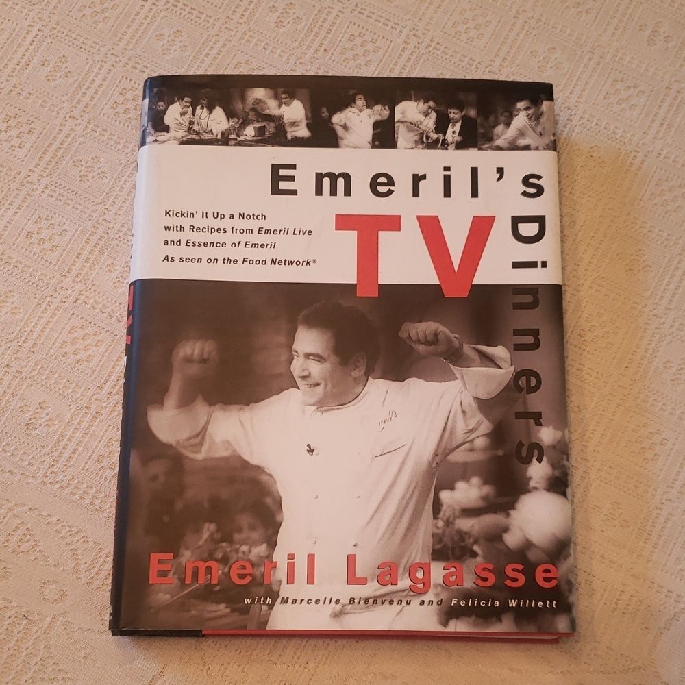 "Emeril's (Lagasse)TV Dinners" Cookbook (Vintage 1998) 1st Edition